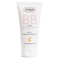Ziaja BB krém pro normální, suchou a citlivou pleť SPF 15 Dark/Peach Tone (BB Cream) 50 ml