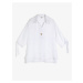 Koton Women's White Button Detailed Blouse