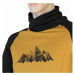 Pánská mikina SENSOR Coolmax Thermo Mountains deep mustard/černá