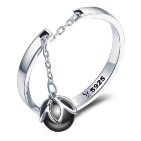Stříbrný prsten s přívěskem poupě SCR165 LOAMOER