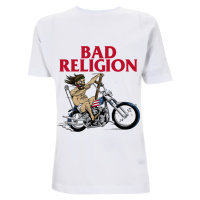 Tričko metal pánské Bad Religion - American Jesus -White Heavy - NNM - RTBADTSWAME
