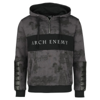 Arch Enemy EMP Signature Collection Mikina s kapucí tmave šedá/cerná