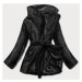 Černá dámská bunda s límcem model 16151699 - Ann Gissy