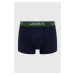 Boxerky Lacoste 3-pack pánské, tmavomodrá barva, 5H3401T