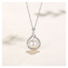 GRACE Silver Jewellery Souprava šperků se sladkovodní perlou Fiorteli, stříbro 925/1000 SET2070-