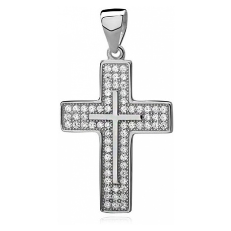 Olivie Stříbrný přívěsek KŘÍŽEK 4834