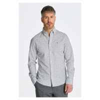 KOŠILE GANT SLIM OXFORD STRETCH CHECK SHIRT bílá