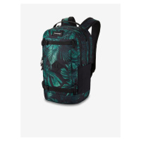 Zeleno-černý vzorovaný batoh Dakine Urban Mission 23 l