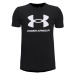 UNDER ARMOUR-UA Sportstyle Logo SS-BLK 001 Černá