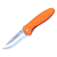 Zavírací nůž G6252 Ganzo® – Stříbrná čepel – Satin, Oranžová