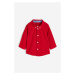 H & M - Bavlněná košile - červená