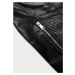 Černá dámská bunda ramoneska se stojáčkem J Style (11Z8111)
