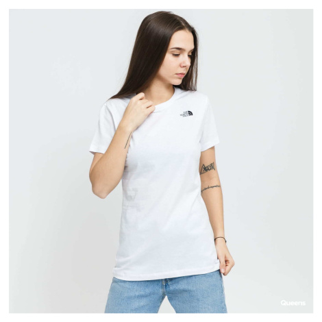 The North Face W SS Simple Dome Tee White