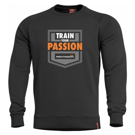 Mikina Hawk Train Your Passion PENTAGON® – Černá PentagonTactical