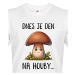 Pánské triko s potiskem Den na houby - triko pro houbaře