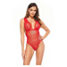 Dámské erotické body model 19748270 teddy red - Beauty Night Fashion
