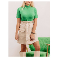 Beige mini skirt for LeMonada overlap