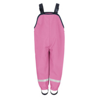 Playshoes Softshellové kalhoty dungarees pink