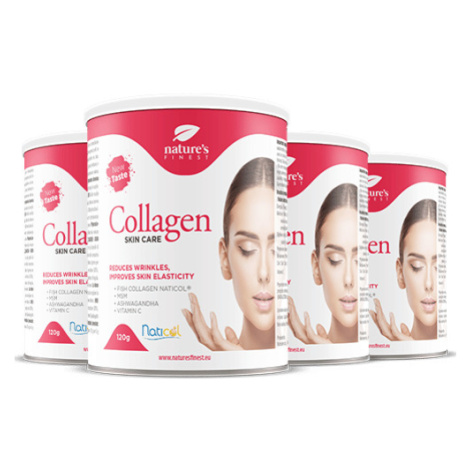 100% Mořský Kolagen | 4x Collagen SkinCare® od Nature's Finest | Nápoj pro Zpevnění Pleti