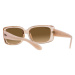 Ray-ban Occhiali da Sole RB4389 6644M2 Polarizzati Hnědá