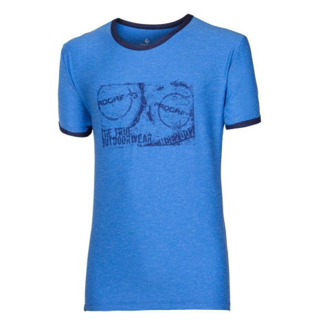 MAVERICK pánské triko modrý melír - doprodej