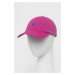 Bavlněná čepice Polo Ralph Lauren růžová barva, s aplikací