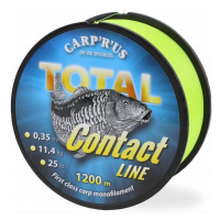 Carp´r´us vlasec total contact line yellow 1200 m - průměr 0,35 mm / nosnost 11,45 kg