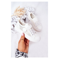 Children's Sneakers With Mesh BIG STAR HH374014 White