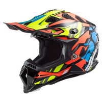 LS2 Helmets LS2 MX700 SUBVERTER RASCAL GL.BLACK FL.ORANGE