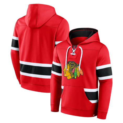 Pánská mikina Fanatics Mens Iconic NHL Exclusive Pullover Hoodie Chicago Blackhawks