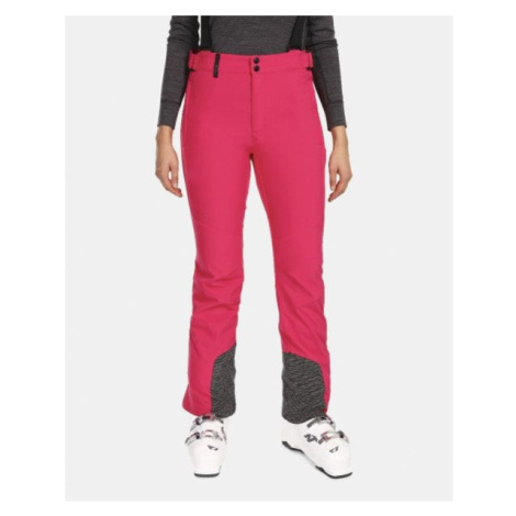 Dámské softshellové lyžařské kalhoty Kilpi RHEA-W Růžová