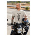 MMO Pánske tričko Všude dobře na motorce nejlíp Barva: Petrolejová modrá