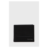 Kožená peněženka Calvin Klein černá barva, K50K509182