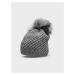 Dámská zimní čepice s fleecovou čelenkou
