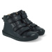 CRAVE SNOWFIELD Black | Dětské zimní zateplené barefoot boty