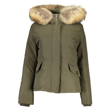 Zelená dámská zimní bunda Woolrich