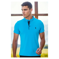 T8560 DEWBERRY T-SHIRT-TURQUOISE -1
