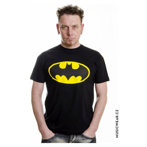 Batman tričko, Distressed Logo, pánské HYBRIS