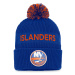 New York Islanders dětská zimní čepice NHL Draft Authentic Pro Cuffed Knit Hat with Pom