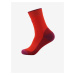 Červené unisex ponožky ALPINE PRO TRIN