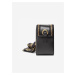 Černá dámská malá crossbody kabelka s ozdobnými detaily Versace Jeans Couture Thelma