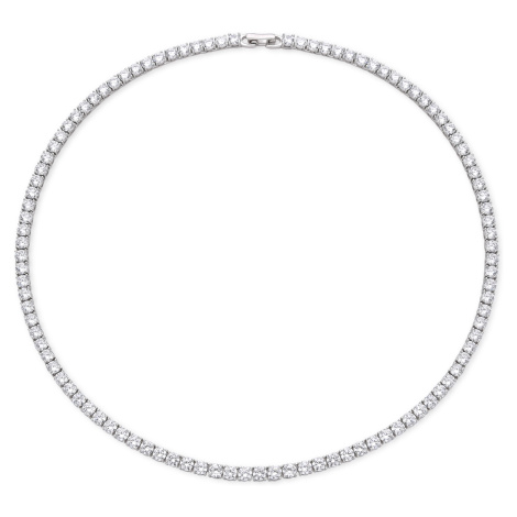 OLIVIE Stříbrný tenisový 45cm/4mm náhrdelník 7289