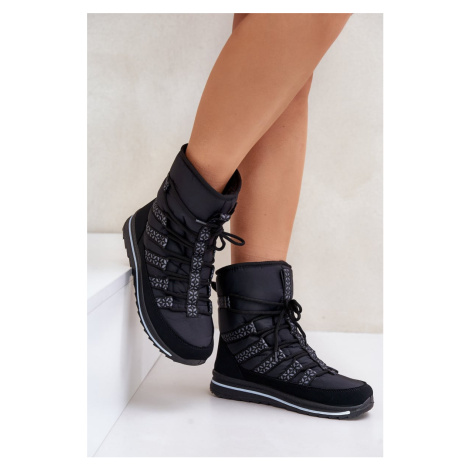 Dámské šněrovací boty do sněhu Progress