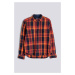 KOŠILE GANT D1. HEAVY TWILL CHECK OVERSHIRT červená