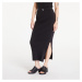 Sukně Calvin Klein Jeans Soft Ribbed Lyocell Maxi Skirt Black