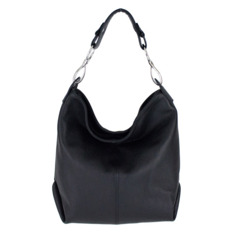 Kožená dámská kabelka Shaila černá Diva