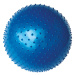 YATE Gymball - 65 cm s výstupky modrý