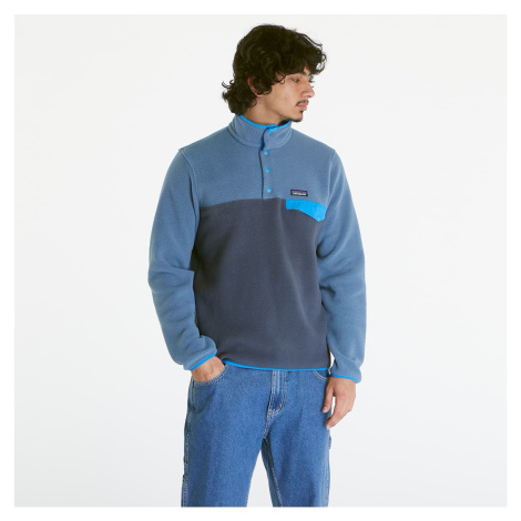 Patagonia M's LW Synch Snap-T Pullover Hoody Smolder Blue