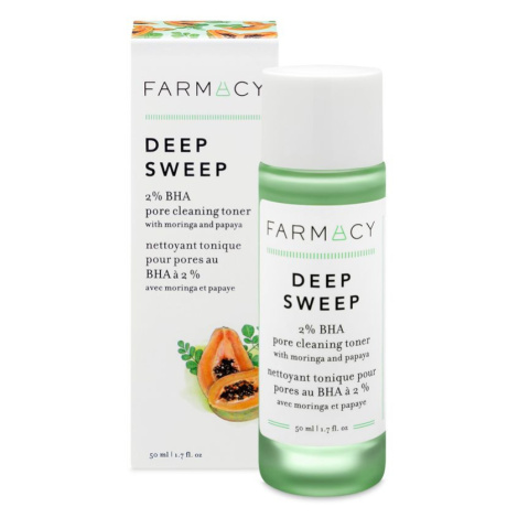 Farmacy Deep Sweep 2% BHA Pore Cleaning Toner With Moringa And Papaya Tonikum 50 ml