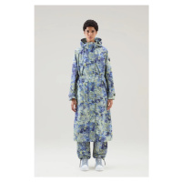 Kabát woolrich printed cordura parka modrá